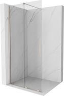 Mexen Velar ścianka prysznicowa rozsuwana Walk-in 70 x 200 cm, transparent 8 mm, nikiel szczotkowany - 871-070-000-03-97