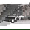 Mexen Velar ścianka prysznicowa rozsuwana Walk-in 85 x 200 cm, szron 8 mm, nikiel szczotkowany - 871-085-000-33-97