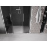 Mexen Velar Duo drzwi prysznicowe rozsuwane 140 cm, grafit, chrom - 871-140-000-42-01