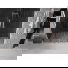 Mexen Velar Duo drzwi prysznicowe rozsuwane 150 cm, grafit, chrom - 871-150-000-42-01