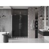Mexen Velar Duo drzwi prysznicowe rozsuwane 140 cm, grafit, chrom - 871-140-000-42-01