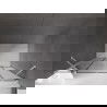 Mexen Velar Duo drzwi prysznicowe rozsuwane 150 cm, grafit, chrom - 871-150-000-42-01