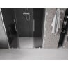 Mexen Velar Duo drzwi prysznicowe rozsuwane 160 cm, grafit, chrom - 871-160-000-42-01