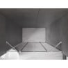 Mexen Velar Duo drzwi prysznicowe rozsuwane 160 cm, grafit, chrom - 871-160-000-42-01
