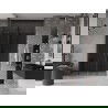 Mexen Velar Duo drzwi prysznicowe rozsuwane 140 cm, grafit, gun gray szczotkowany - 871-140-000-42-66