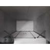 Mexen Velar Duo drzwi prysznicowe rozsuwane 150 cm, grafit, gun gray szczotkowany - 871-150-000-42-66