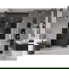 Mexen Velar Duo drzwi prysznicowe rozsuwane 140 cm, grafit, nikiel szczotkowany - 871-140-000-42-97