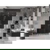 Mexen Velar Duo drzwi prysznicowe rozsuwane 140 cm, grafit, nikiel szczotkowany - 871-140-000-42-97