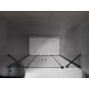 Mexen Velar Duo drzwi prysznicowe rozsuwane 140 cm, grafit, gun metal - 871-140-000-42-95