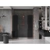 Mexen Velar L Duo drzwi prysznicowe rozsuwane 170 cm, grafit, różowe złoto - 871-170-003-42-60