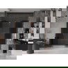 Mexen Velar L Duo drzwi prysznicowe rozsuwane 200 cm, grafit, różowe złoto - 871-200-003-42-60