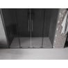 Mexen Velar L Duo drzwi prysznicowe rozsuwane 170 cm, grafit, gun gray szczotkowany - 871-170-003-42-66