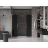 Mexen Velar L Duo drzwi prysznicowe rozsuwane 180 cm, grafit, miedź szczotkowana - 871-180-003-42-65