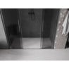 Mexen Velar L Duo drzwi prysznicowe rozsuwane 170 cm, grafit, gun gray szczotkowany - 871-170-003-42-66