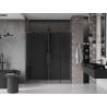Mexen Velar L Duo drzwi prysznicowe rozsuwane 170 cm, grafit, gun gray szczotkowany - 871-170-003-42-66