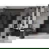 Mexen Velar L Duo drzwi prysznicowe rozsuwane 180 cm, grafit, gun gray szczotkowany - 871-180-003-42-66