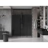 Mexen Velar L Duo drzwi prysznicowe rozsuwane 170 cm, grafit, gun metal - 871-170-003-42-95