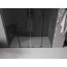Mexen Velar L Duo drzwi prysznicowe rozsuwane 200 cm, grafit, gun metal - 871-200-003-42-95