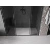 Mexen Velar L Duo drzwi prysznicowe rozsuwane 170 cm, grafit, gun metal - 871-170-003-42-95