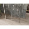 Mexen Omega-3S kabina prysznicowa 3-ścienna, rozsuwana 140 x 80 cm, transparent, chrom - 825-140-080-01-00-3S