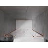 Mexen Velar L Duo drzwi prysznicowe rozsuwane 150 cm, transparent, miedź szczotkowana - 871-150-003-02-65