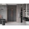 Mexen Velar L Duo drzwi prysznicowe rozsuwane 150 cm, transparent, miedź szczotkowana - 871-150-003-02-65