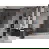 Mexen Velar L Duo drzwi prysznicowe rozsuwane 150 cm, transparent, gun metal - 871-150-003-02-95