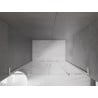 Mexen Velar L Duo drzwi prysznicowe rozsuwane 160 cm, transparent, nikiel szczotkowany - 871-160-003-02-97