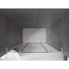 Mexen Velar L Duo drzwi prysznicowe rozsuwane 140 cm, grafit, chrom - 871-140-003-42-01