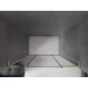 Mexen Velar L Duo drzwi prysznicowe rozsuwane 150 cm, grafit, złote - 871-150-003-42-50