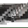 Mexen Velar L Duo drzwi prysznicowe rozsuwane 140 cm, grafit, gun gray szczotkowany - 871-140-003-42-66