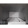 Mexen Velar L Duo drzwi prysznicowe rozsuwane 160 cm, grafit, czarne - 871-160-003-42-70