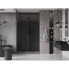 Mexen Velar L Duo drzwi prysznicowe rozsuwane 160 cm, grafit, gun metal - 871-160-003-42-95