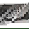 Mexen Velar L Duo drzwi prysznicowe rozsuwane 140 cm, grafit, nikiel szczotkowany - 871-140-003-42-97