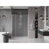 Mexen Velar L Duo drzwi prysznicowe rozsuwane 160 cm, szron, chrom - 871-160-003-32-01