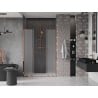 Mexen Velar L Duo drzwi prysznicowe rozsuwane 140 cm, szron, różowe złoto - 871-140-003-32-60