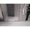 Mexen Velar L Duo drzwi prysznicowe rozsuwane 150 cm, szron, różowe złoto - 871-150-003-32-60