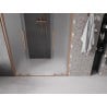 Mexen Velar L Duo drzwi prysznicowe rozsuwane 140 cm, szron, miedź szczotkowana - 871-140-003-32-65