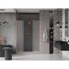 Mexen Velar L Duo drzwi prysznicowe rozsuwane 140 cm, szron, miedź szczotkowana - 871-140-003-32-65