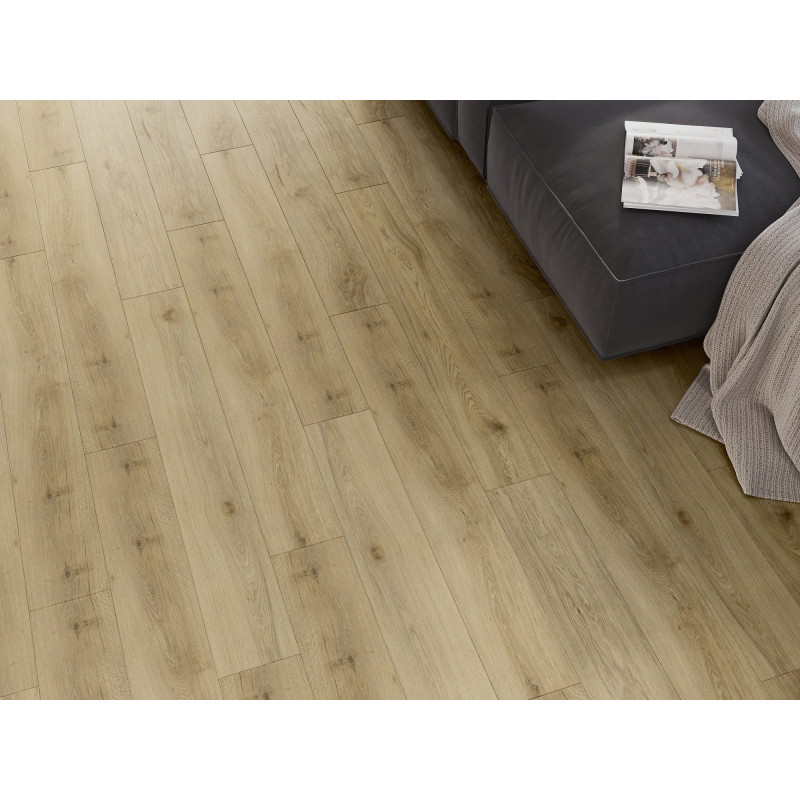 Mexen Charter Oak próbka paneli winylowych SPC 6,5 mm, podkład IXPE 1,5 mm, 4 V-Fuga, Dąb - F1022-S
