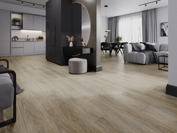 Mexen Parkland próbka paneli winylowych 1240 x 182 mm SPC 6,5 mm, podkład IXPE 1,5 mm, 4 V-Fuga, Dąb - F1024-S