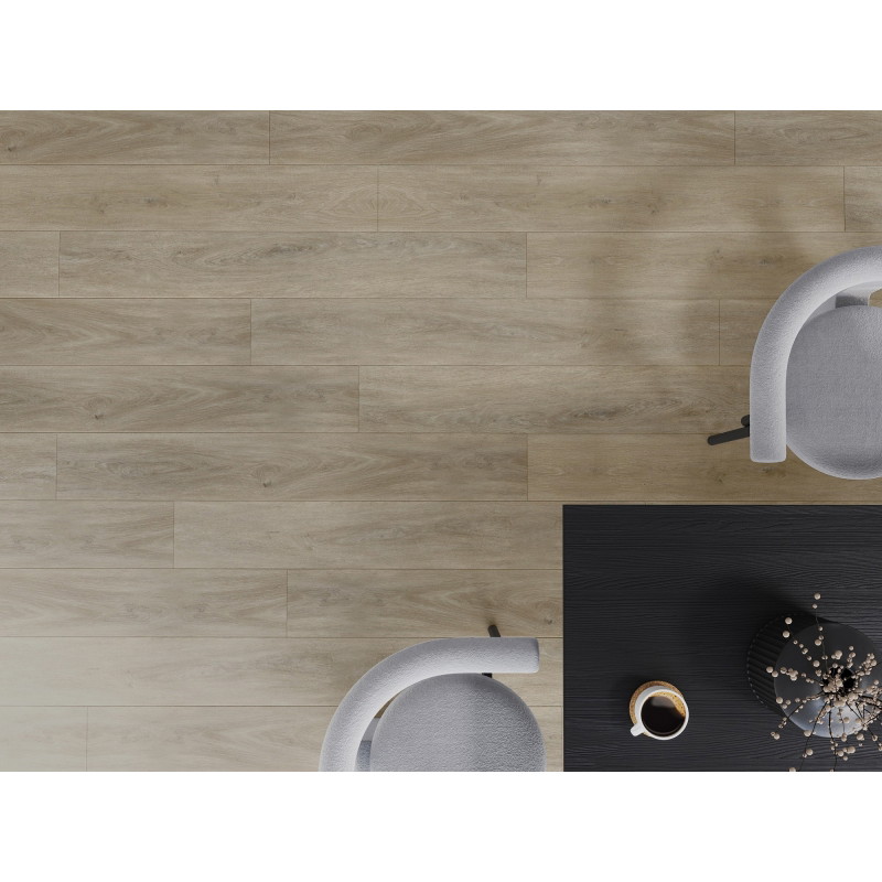 Mexen Parkland próbka paneli winylowych SPC 6,5 mm, podkład IXPE 1,5 mm, 4 V-Fuga, Dąb - F1024-S