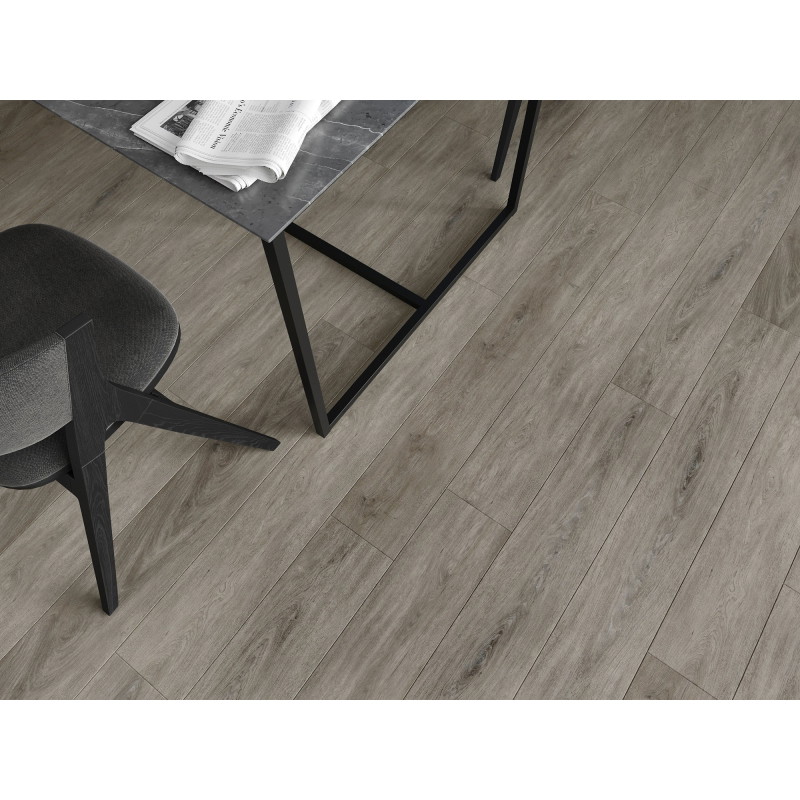 Mexen La Porte próbka paneli winylowych SPC 6,5 mm, podkład IXPE 1,5 mm, 4 V-Fuga, Dąb - F1026-S