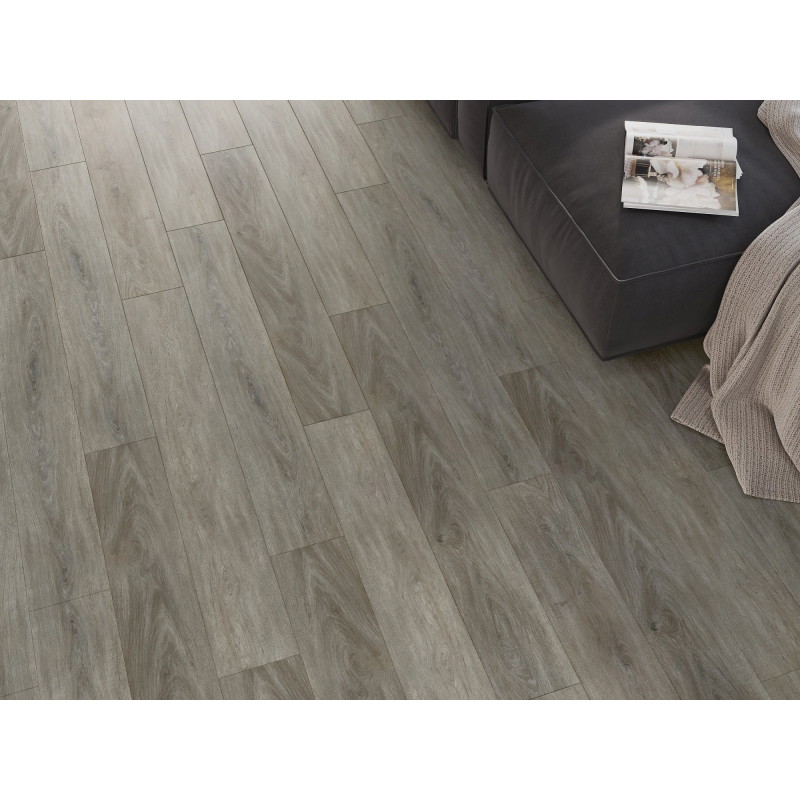 Mexen La Porte próbka paneli winylowych SPC 6,5 mm, podkład IXPE 1,5 mm, 4 V-Fuga, Dąb - F1026-S