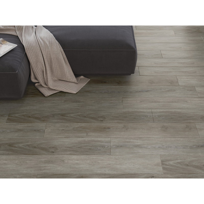 Mexen La Porte próbka paneli winylowych SPC 6,5 mm, podkład IXPE 1,5 mm, 4 V-Fuga, Dąb - F1026-S