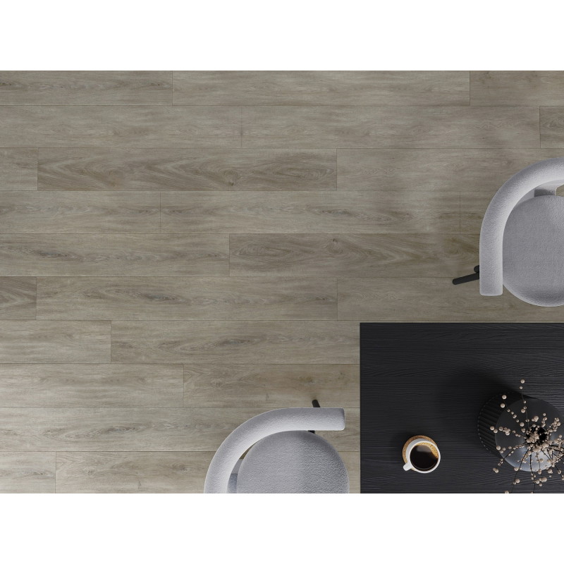 Mexen La Porte próbka paneli winylowych SPC 6,5 mm, podkład IXPE 1,5 mm, 4 V-Fuga, Dąb - F1026-S