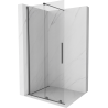 Mexen Velar ścianka prysznicowa rozsuwana Walk-in 110 x 200 cm, transparent 8 mm, gun metal - 871-110-000-03-95