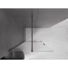 Mexen Velar ścianka prysznicowa rozsuwana Walk-in 100 x 200 cm, transparent 8 mm, gun metal - 871-100-000-03-95