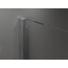 Mexen Velar ścianka prysznicowa rozsuwana Walk-in 100 x 200 cm, transparent 8 mm, gun metal - 871-100-000-03-95