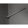 Mexen Velar ścianka prysznicowa rozsuwana Walk-in 100 x 200 cm, transparent 8 mm, gun metal - 871-100-000-03-95